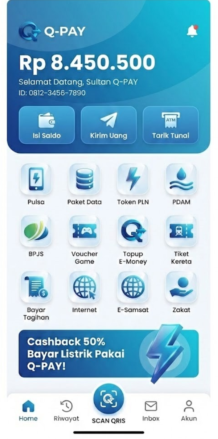 Tampilan Aplikasi Mobile